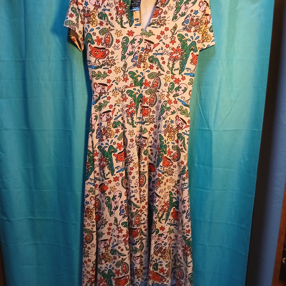Nooworks Colorful Patterned Maxi Dress